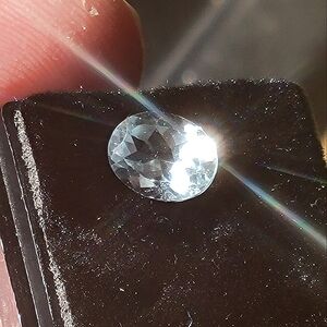 2.30ctw Natural Blue Topaz Oval Cut Loose Gemstone Untreated Gem VVS1